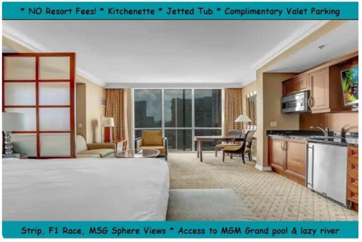 Signature Mgm Suite With Strip And Sphere View Λας Βέγκας Εξωτερικό φωτογραφία