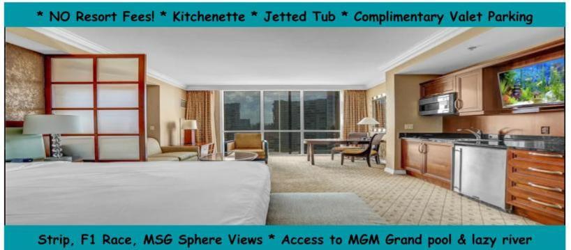 Signature Mgm Suite With Strip And Sphere View Λας Βέγκας Εξωτερικό φωτογραφία
